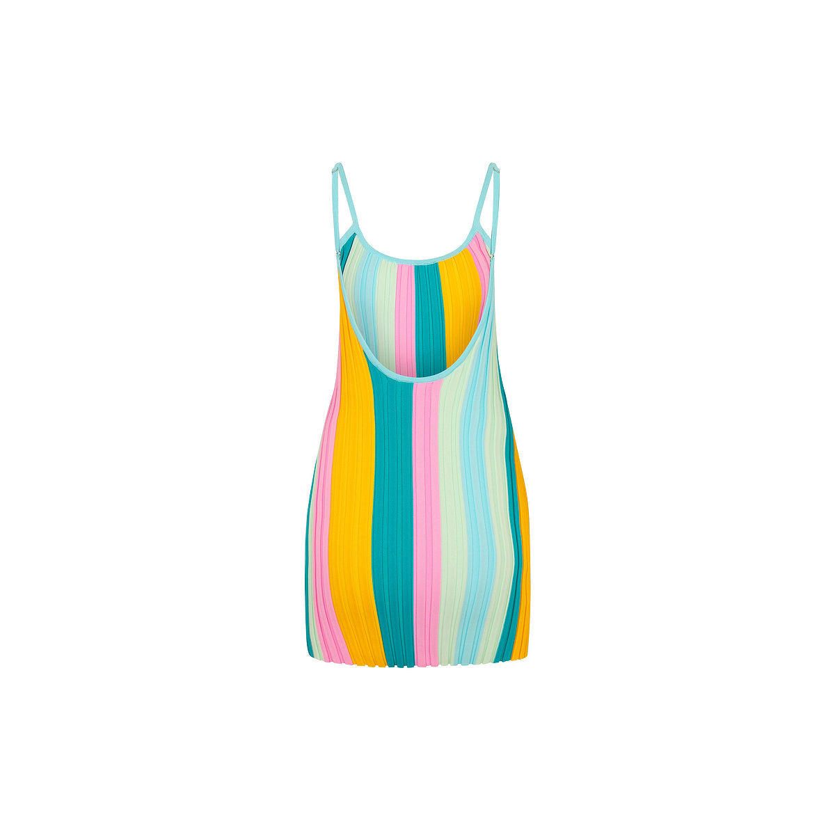 Rib Knit Mini Dress - Seaside Dreamer