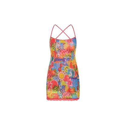 Sequin Mini Dress - Cherry Spritz