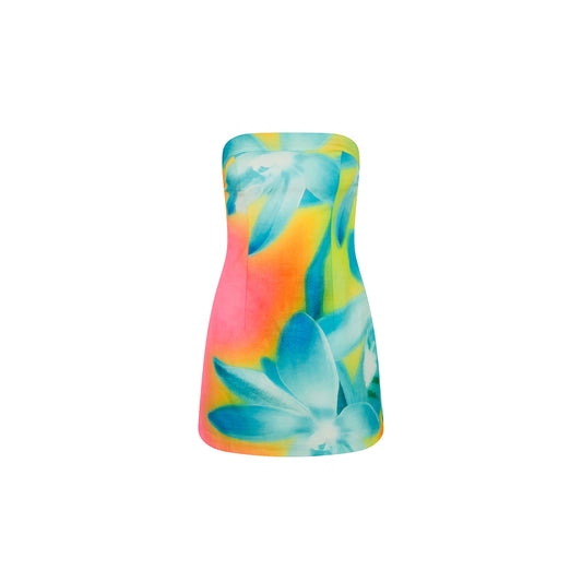 Strapless Mini Dress - After Glow